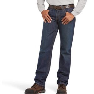 Ariat FR M3 Basic Stackable Straight Leg Jean in Shale 🆕